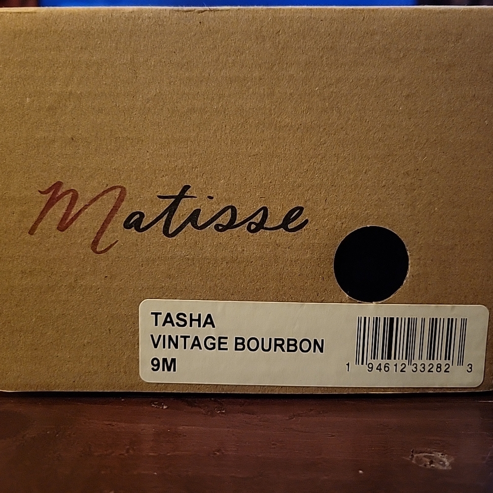 Matisse × Anthropologie "Tasha" Mule Loafers Vintage Bourbon Size 9 - Picture 6 of 6
